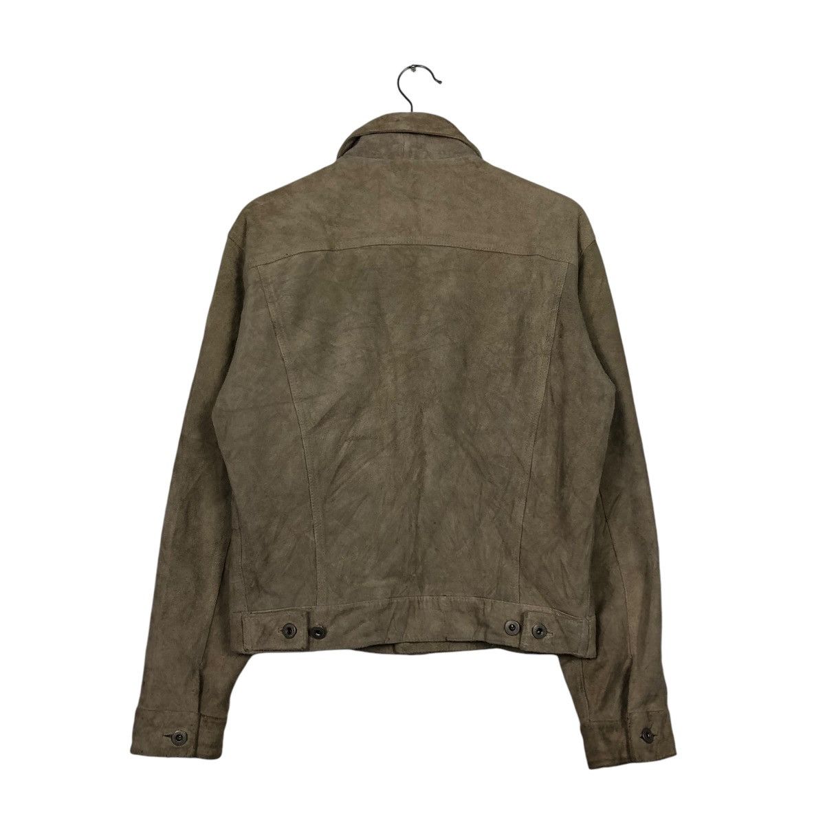 Japanese Brand VINTAGE GENUINE LEATHER BIKER JACKET UNDERWORLD ISSEYMIYAKE Size US L / EU 52-54 / 3 - 8 Thumbnail