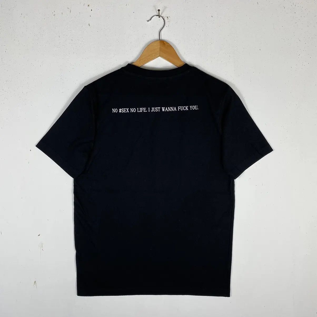 Japanese Brand ATELIER SAB MEN "I JUST WANNA F*CK WITH YOU" WORDING TEE Size US M / EU 48-50 / 2 - 6 Thumbnail