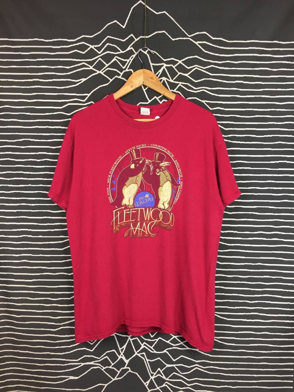 Band Tees × Vintage Fleetwood Mac British Rock Band In Concert 2019 Tour Tee Size US L / EU 52-54 / 3 - 2 Thumbnail