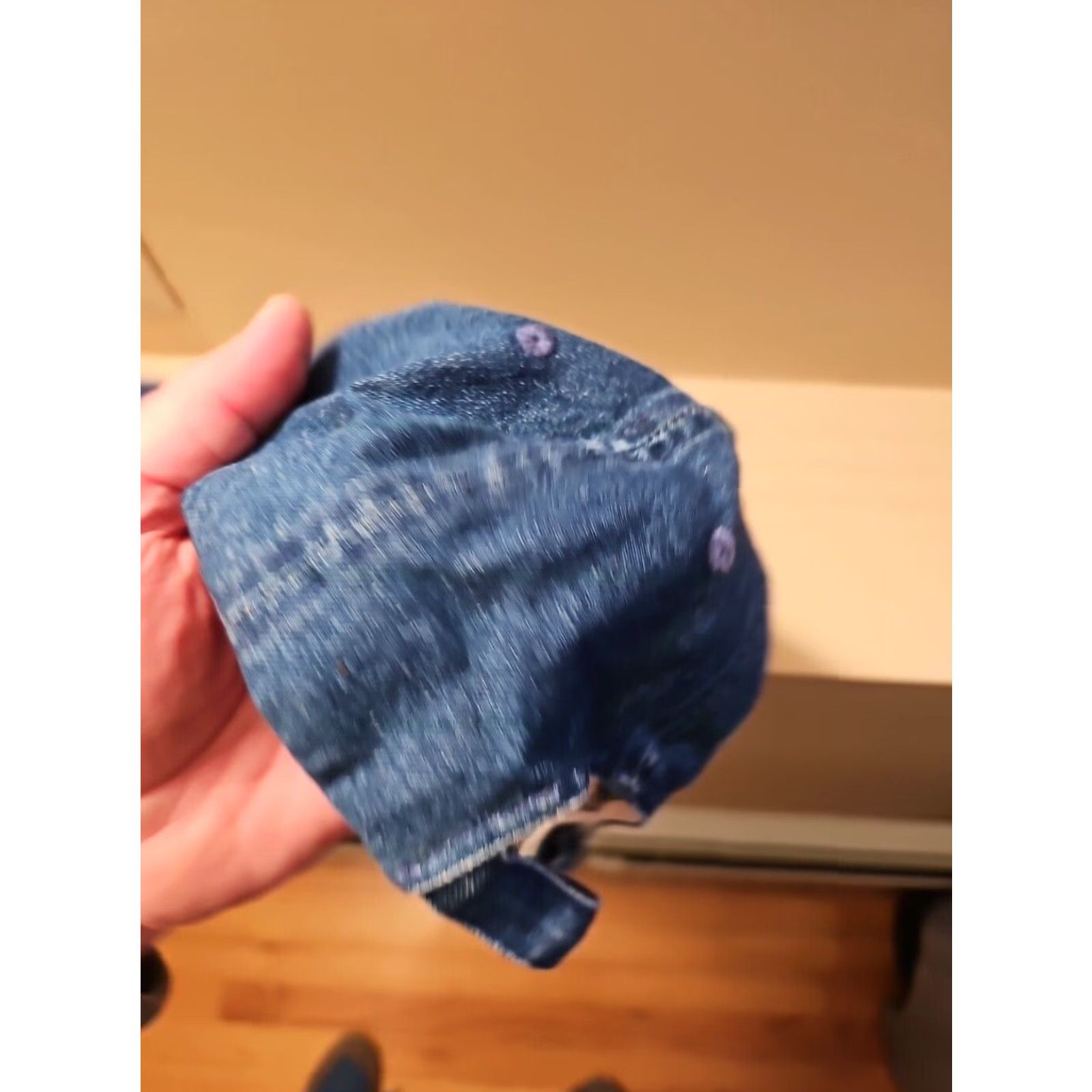 Vintage VINTAGE Stargate Atlantis Promotional 90s DAD HAT Denim Baseball Cap Men One Size Blue Canvas 90s Stargate SG-1 Mens Hats Size ONE SIZE - 4 Thumbnail