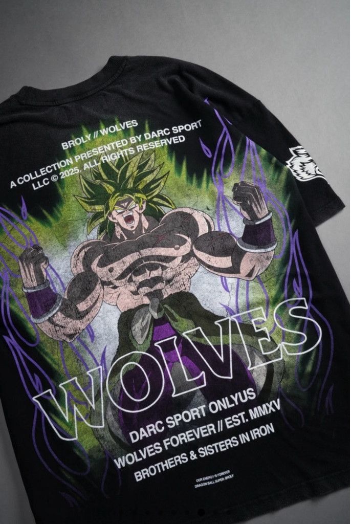 Darc Sport Darc Sport Broly - (L) - FULL POWER - Black | Grailed
