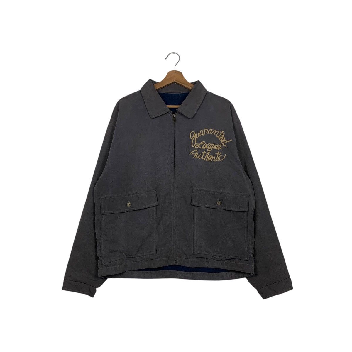 Japanese Brand BATSU PARADISE CLUB Big Logo Work Jacket #2646-C118 Size US L / EU 52-54 / 3 - 4 Thumbnail