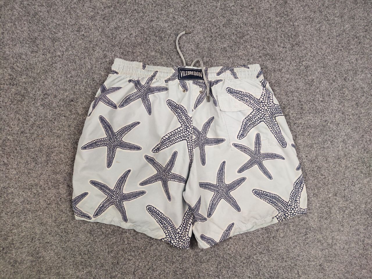 Vilebrequin Vilebrequin Design Casual printed Blue sea ​​pattern Shorts Size US 36 / EU 52 - 10 Thumbnail