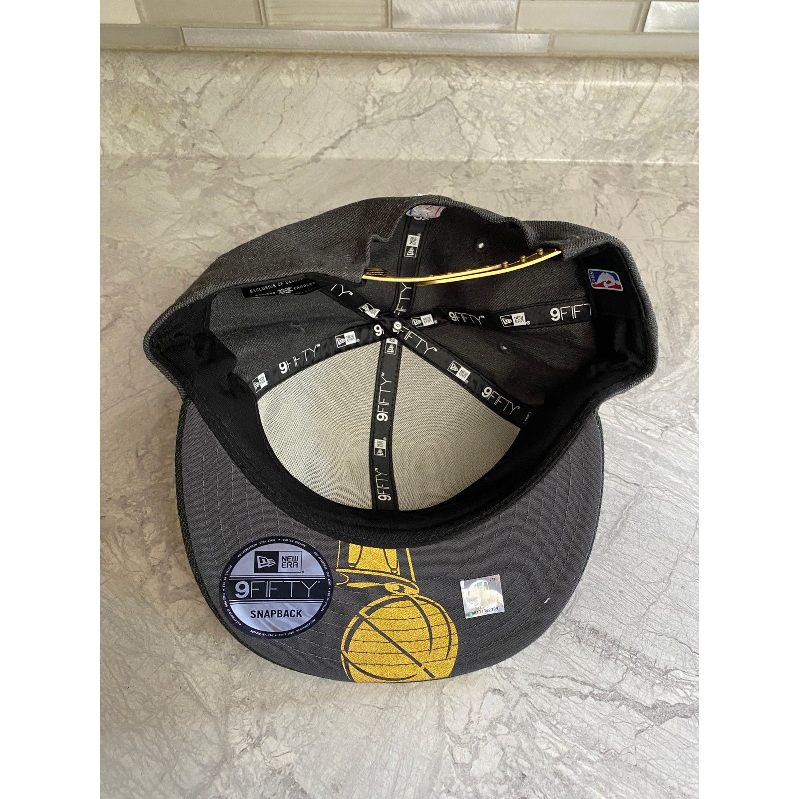 New Era New Golden State Warriors 2018 Champs New Era Snapback Hat Size ONE SIZE - 6 Thumbnail