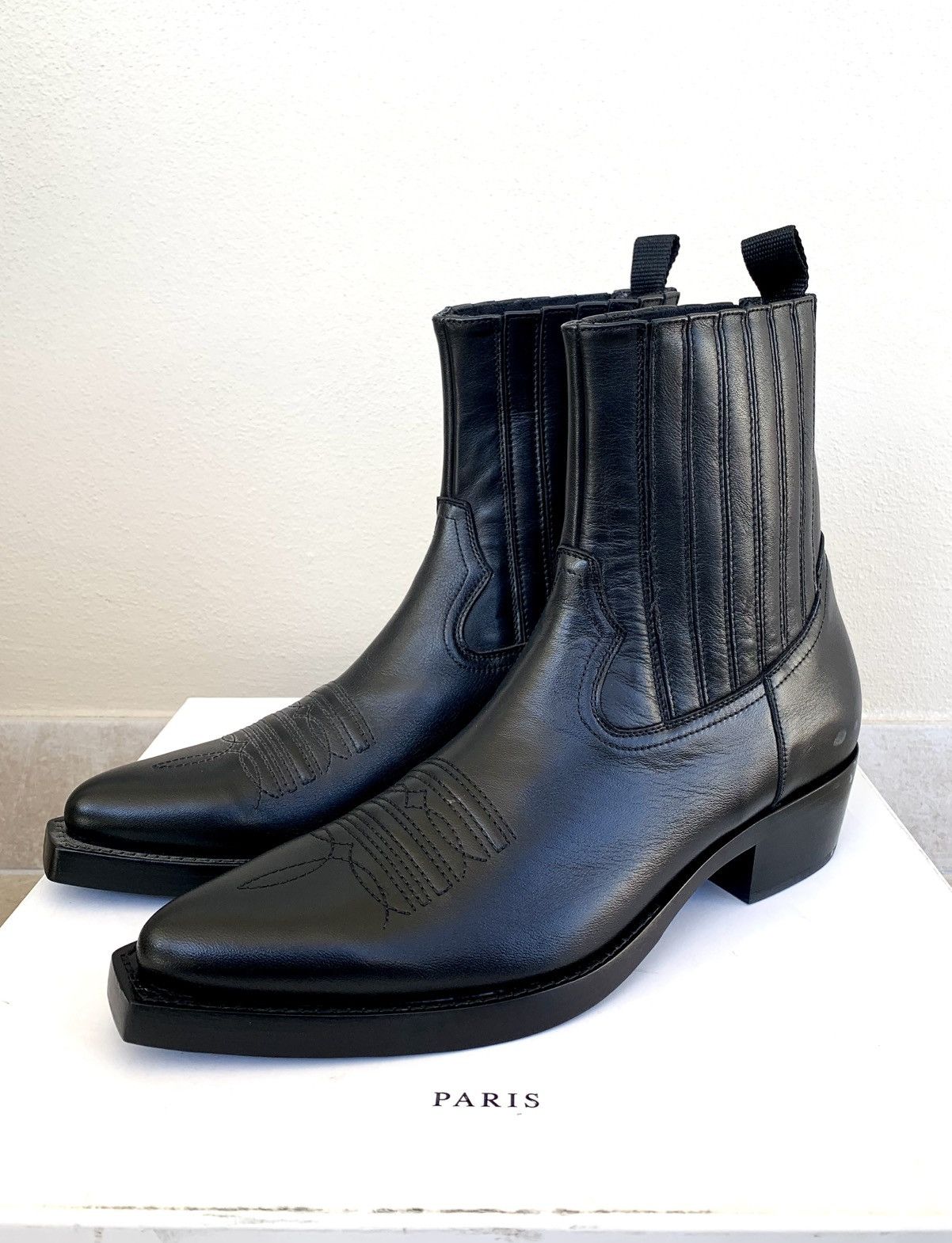 Sandro Texan Western Boots Size US 11 / EU 44 - 2 Thumbnail