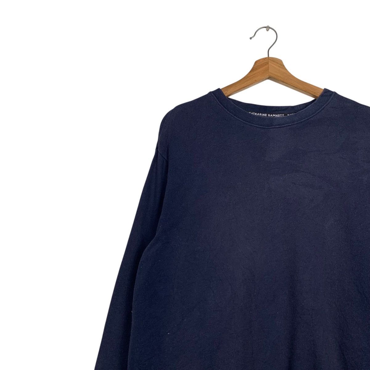 Katharine Hamnett London KATHARINE HAMNETT Plain Crewneck Sweatshirt #2221-C98 Size US XL / EU 56 / 4 - 6 Thumbnail