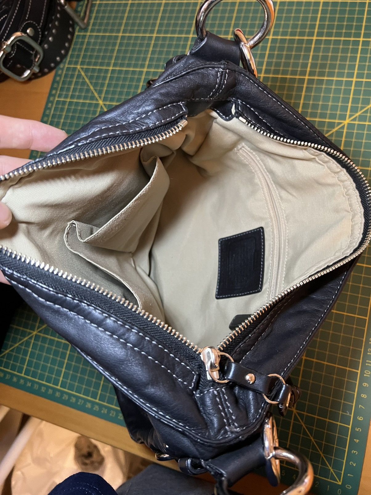 Coach Vintage Coach leather messenger crossbody bag Size ONE SIZE - 3 Thumbnail