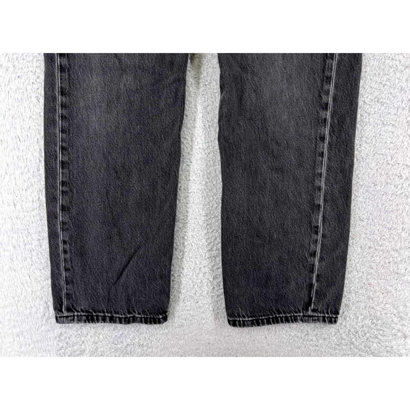 Levi's Levi's Jeans Men 25 Black Denim Straight Relaxed Cotton Big E Vintage No Size US 26 / EU 42 - 6 Thumbnail