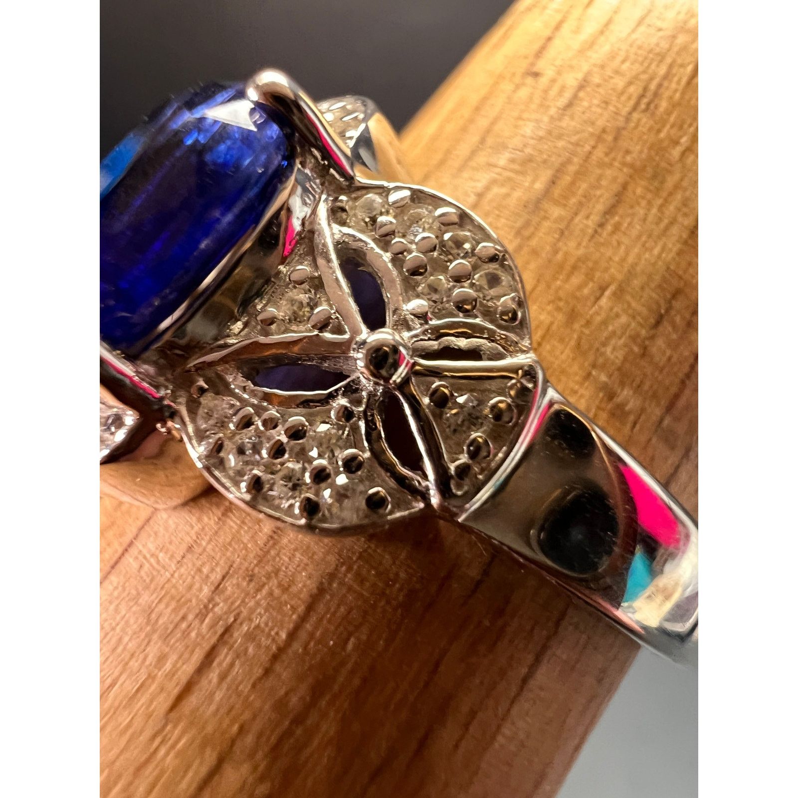 Other NEW Blue kyanite Sterling silver ring size 8 Size ONE SIZE - 14 Thumbnail