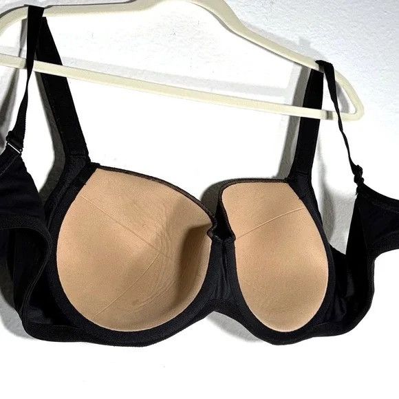 Other 38DD Stunning Support Full Coverage Bra Black Lace Polka Size ONE SIZE - 2 Thumbnail