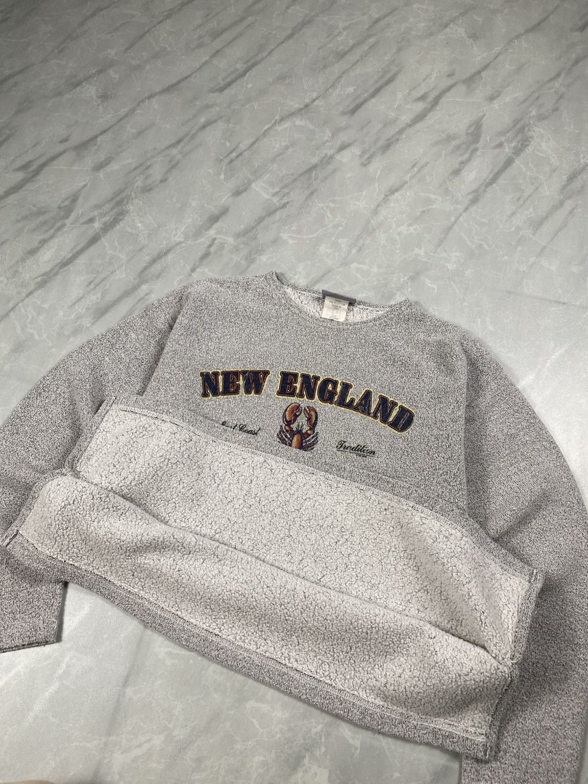 Other Vintage 90s Sansegal New England Rhode Island Fleece Boxy Size US M / EU 48-50 / 2 - 4 Thumbnail