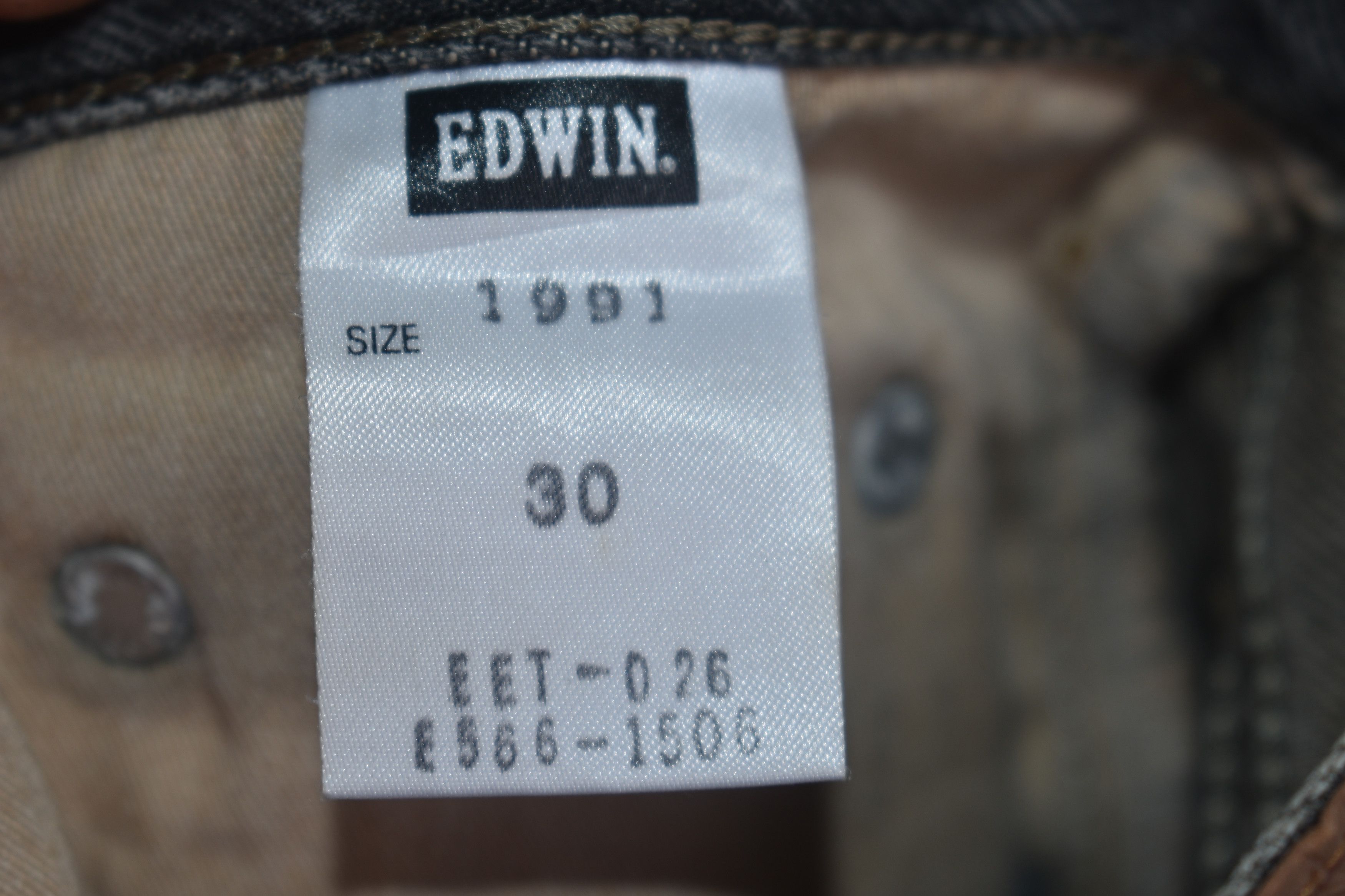 Edwin × Japanese Brand Flared!! Vintage Edwin Jeans W30 Size US 30 / EU 46 - 8 Thumbnail