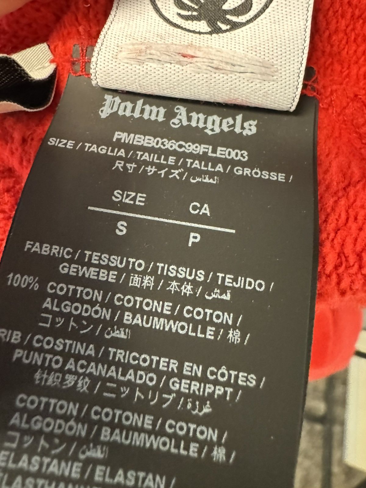 Palm Angels Palm Angels Red Hoodie Men’s Sz Small (oversized) Size US S / EU 44-46 / 1 - 7 Thumbnail