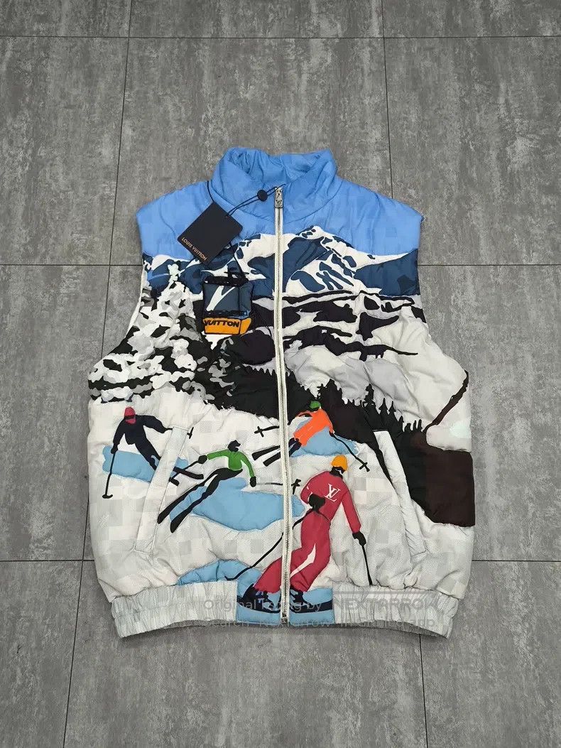 Louis Vuitton Louis Vuitton 25 new ski series sleeveless cotton vest Size US L / EU 52-54 / 3 - 1 Thumbnail