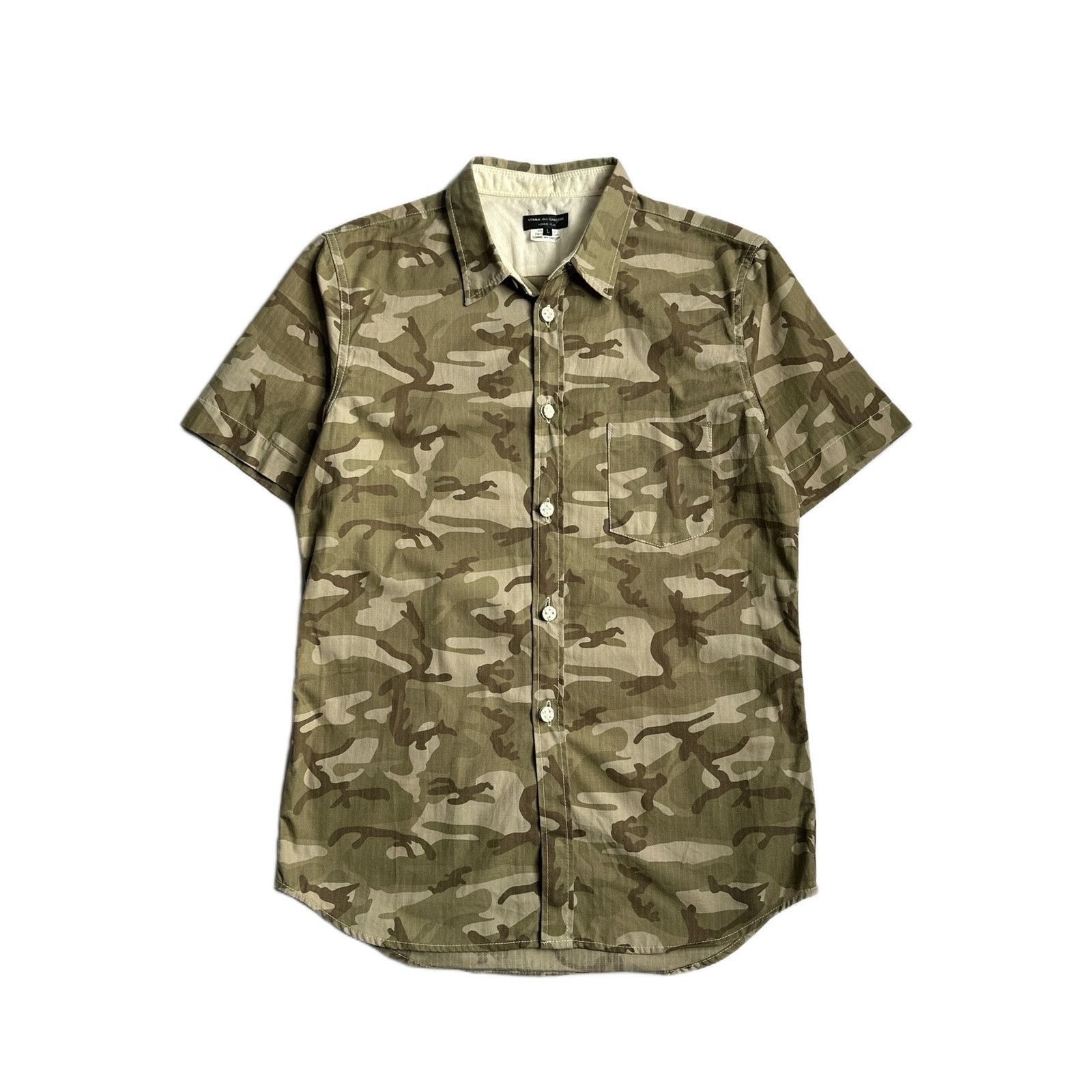 Comme des Garcons Comme des Garcons Homme Plus Camouflage SS Button Up Size US M / EU 48-50 / 2 - 1 Thumbnail