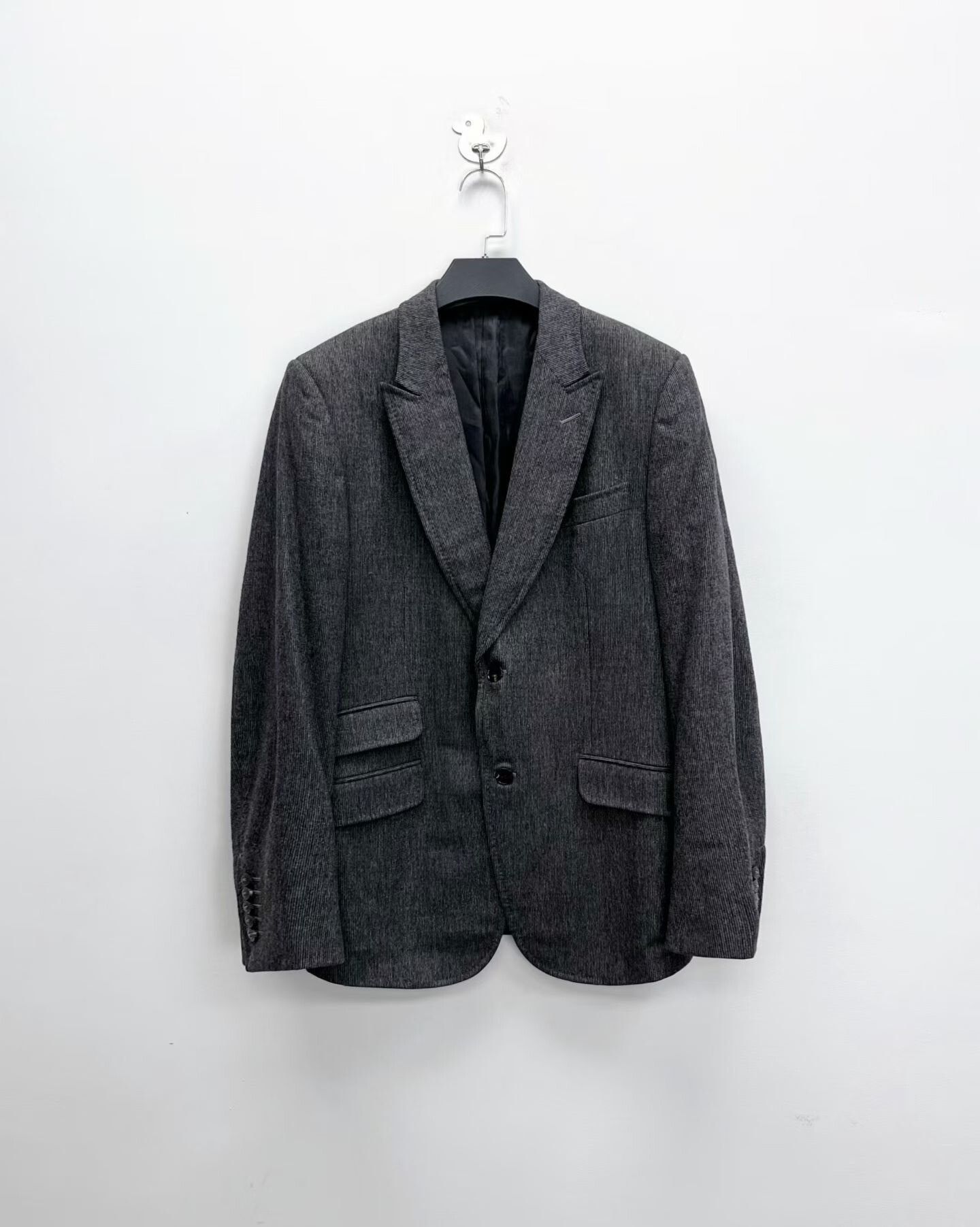 Gucci Gucci Gray Logo Print Suit Jacket Size US M / EU 48-50 / 2 - 1 Thumbnail