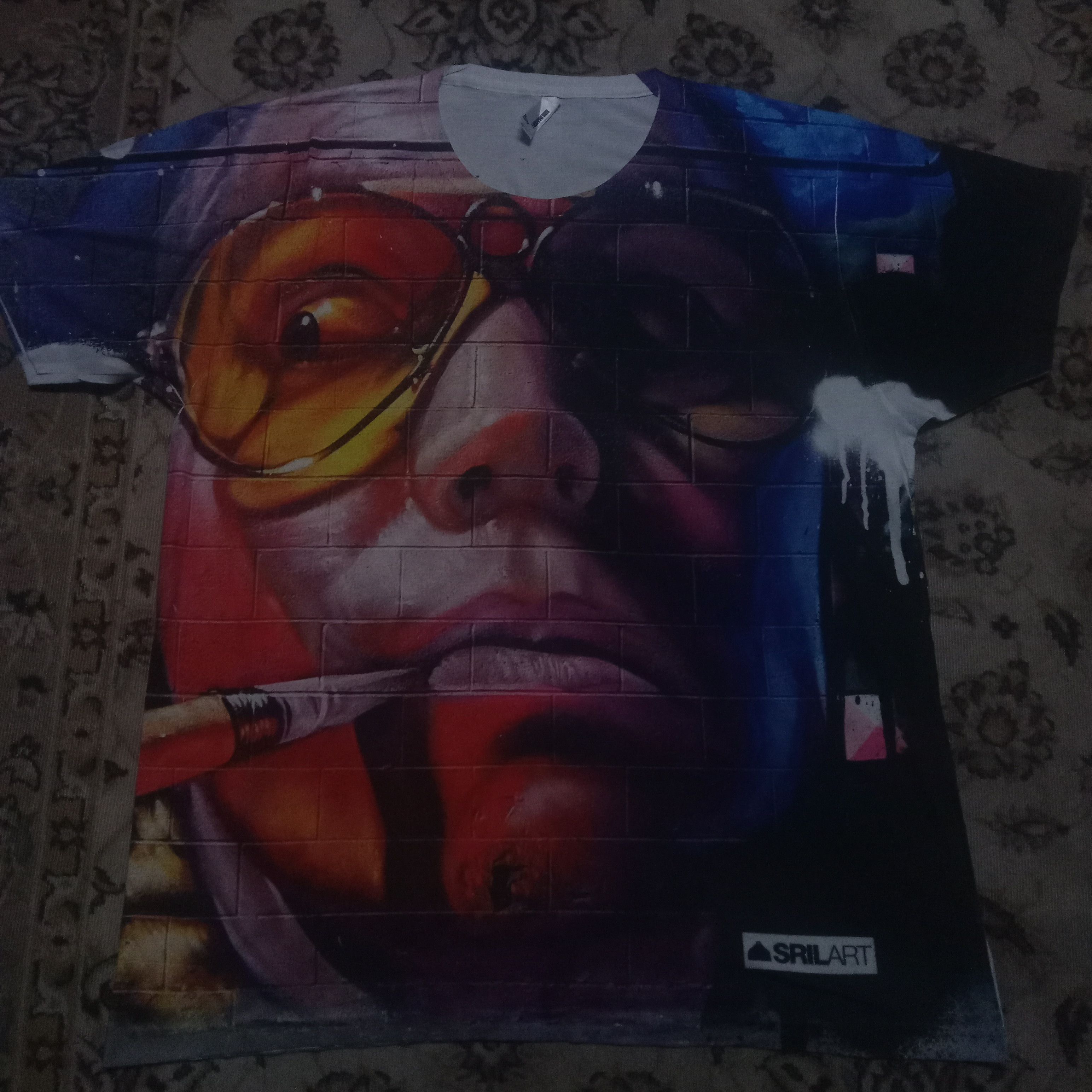 Rare Fear and loathing in Las Vegas Distressed art tee