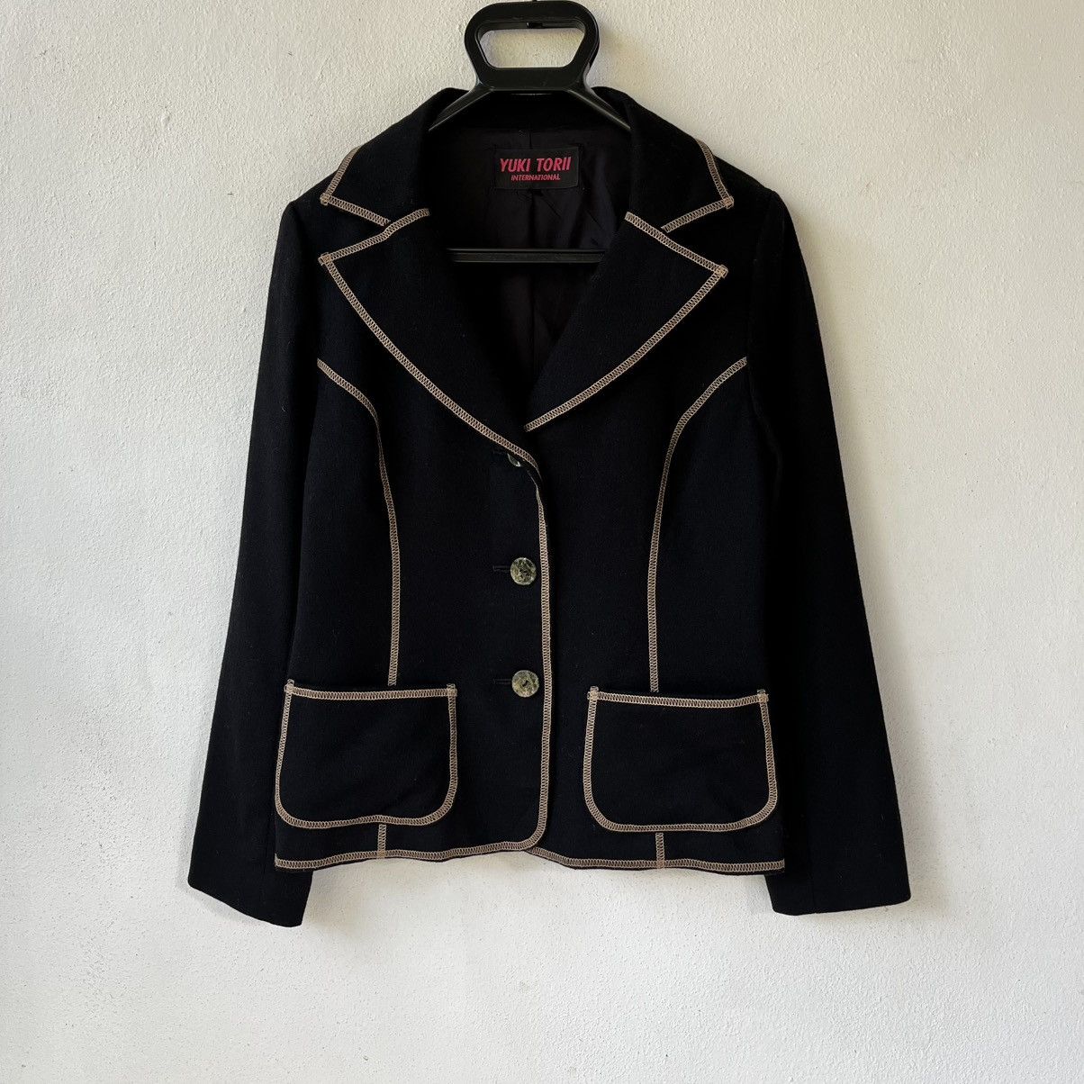 Japanese Brand Yuki Torii Tailored Blazer – Made in Japan Size S / US 4 / IT 40 - 1 Thumbnail