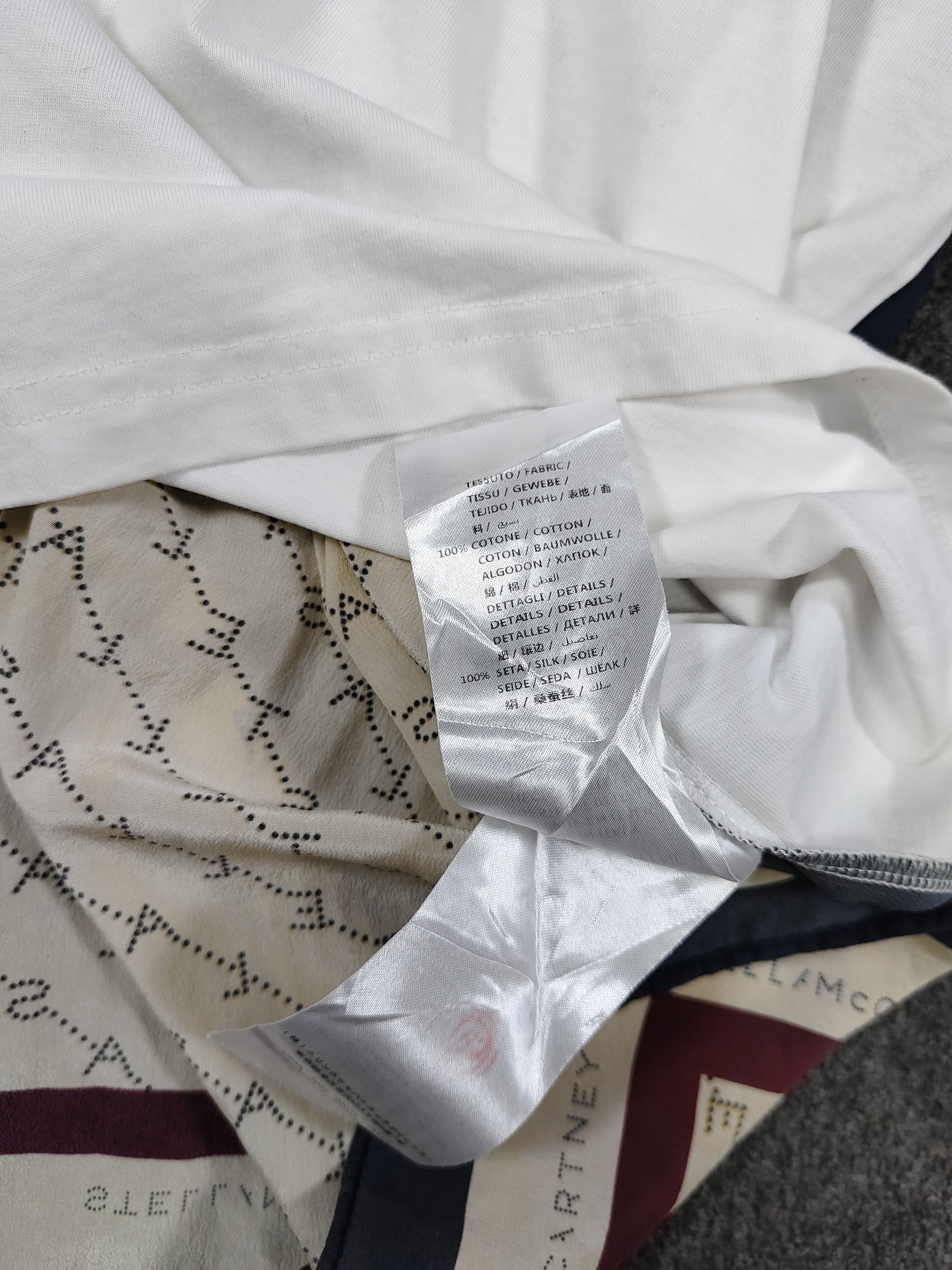 Stella McCartney Stella McCartney💥 Silk Scarf Back Panel Logo Long Sleeve Size M / US 6-8 / IT 42-44 - 8 Thumbnail