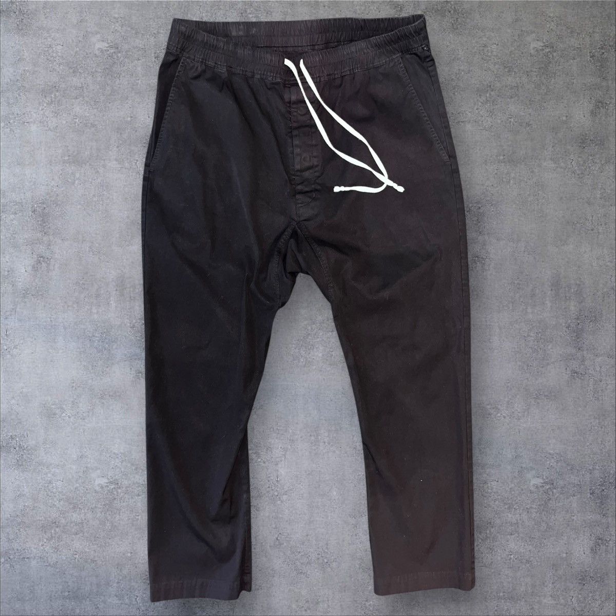 Rick Owens USED RICK OWENS HOLLYWOOD PANTS “BLACK” SIZE 46US Size US 44 / EU 60 - 1 Thumbnail