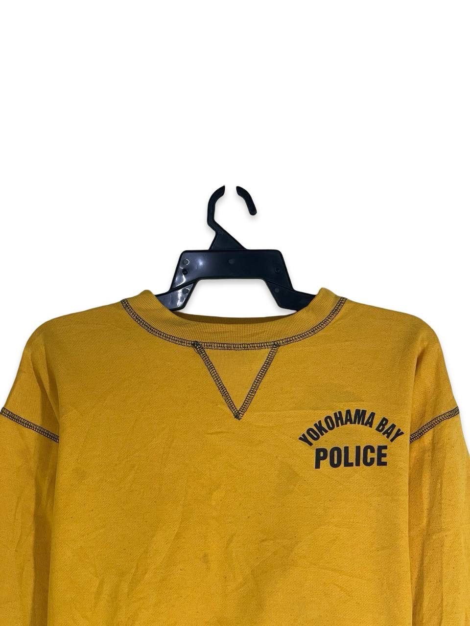 Other Vintage 90s yokohama bay police sweatshirt jumper size L Size US L / EU 52-54 / 3 - 2 Thumbnail
