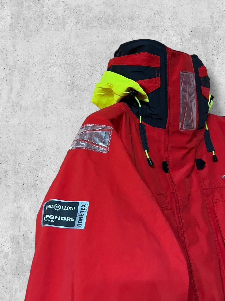 Vintage RAR Henri Lloyd OFFSHORE GORE TEX Yachting Waterproof jacket Size US L / EU 52-54 / 3 - 4 Thumbnail