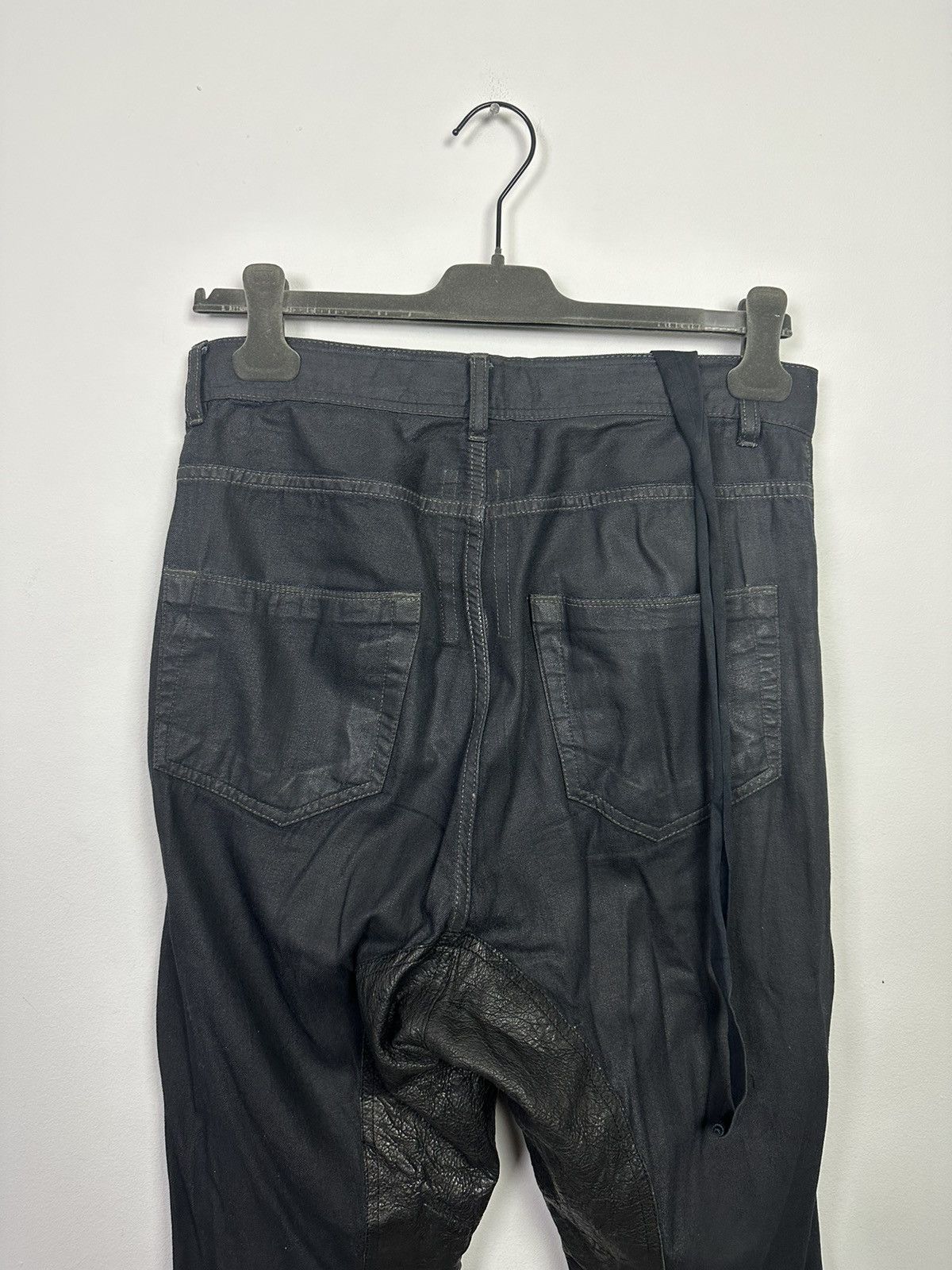Rick Owens DRKSHDW SS09 Lambskin Inseam Cropped Astaires Size US 30 / EU 46 - 5 Thumbnail