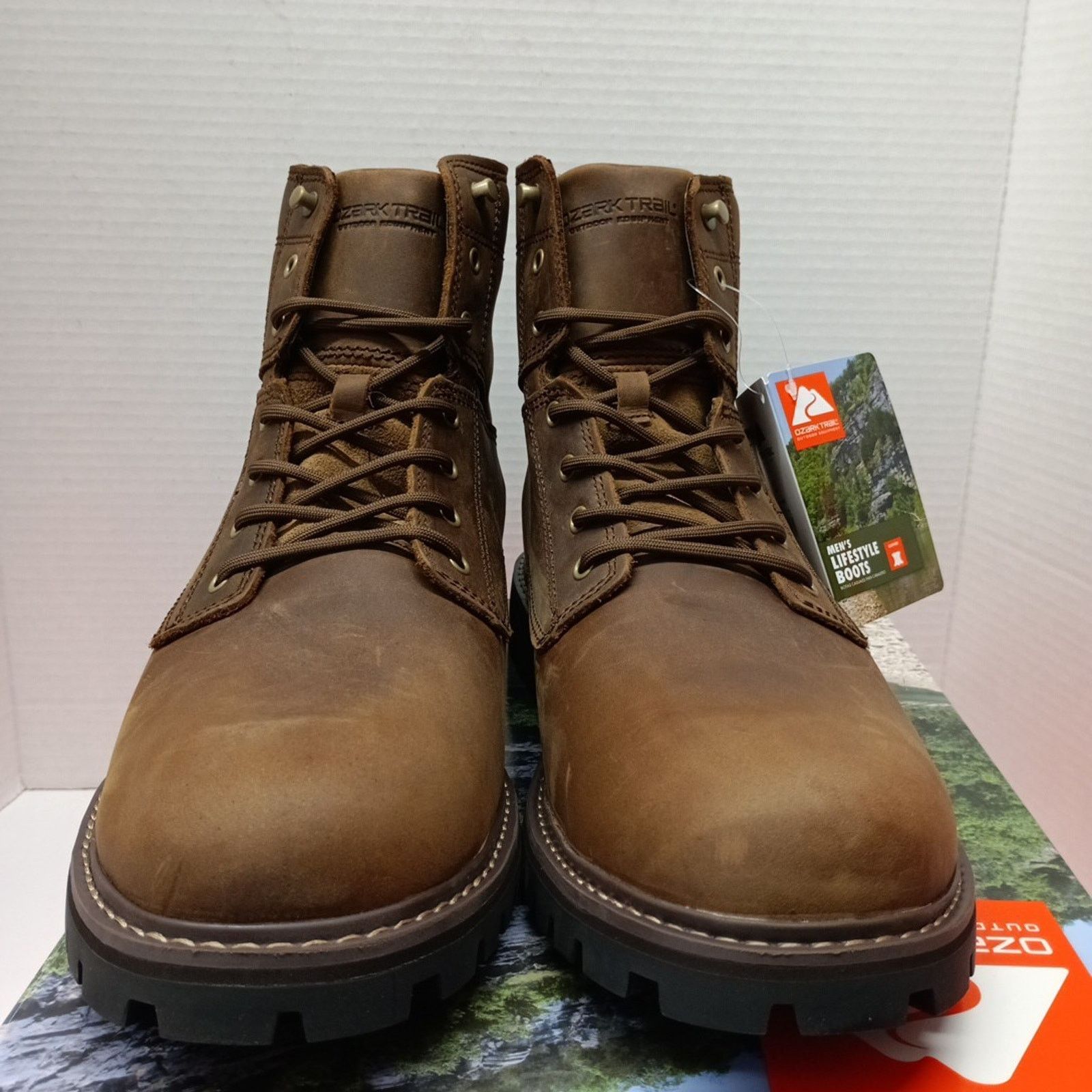 Other Ozark Trail Men's Range Mountain Hiking Boots Size 13 Brown Size US 13 / EU 46 - 2 Thumbnail