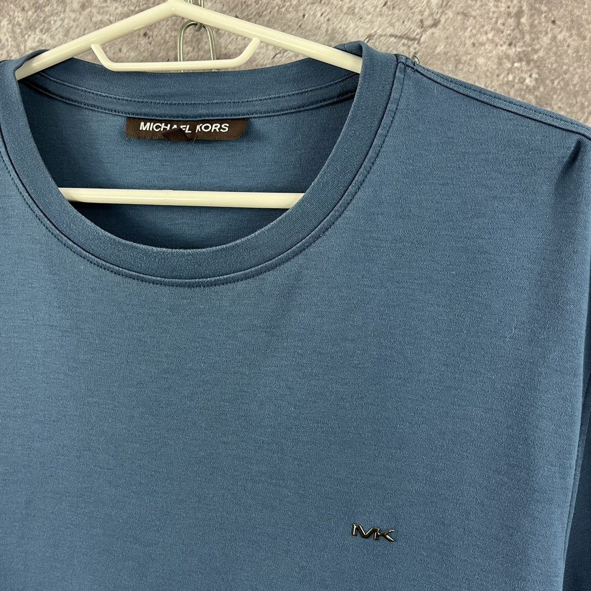 Designer × Michael Kors Michael Kors T-Shirt Small Metal Logo Navy Size L Size US L / EU 52-54 / 3 - 3 Thumbnail
