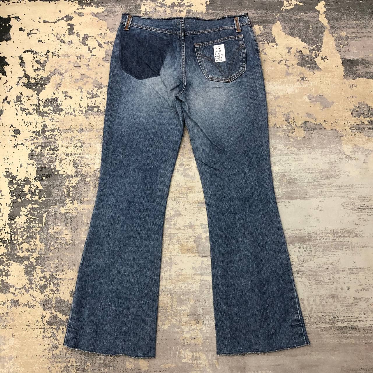 Dolce & Gabbana P247 DOLCE & GABBANA FLARED JEANS Size 30" / US 8 / IT 44 - 2 Thumbnail
