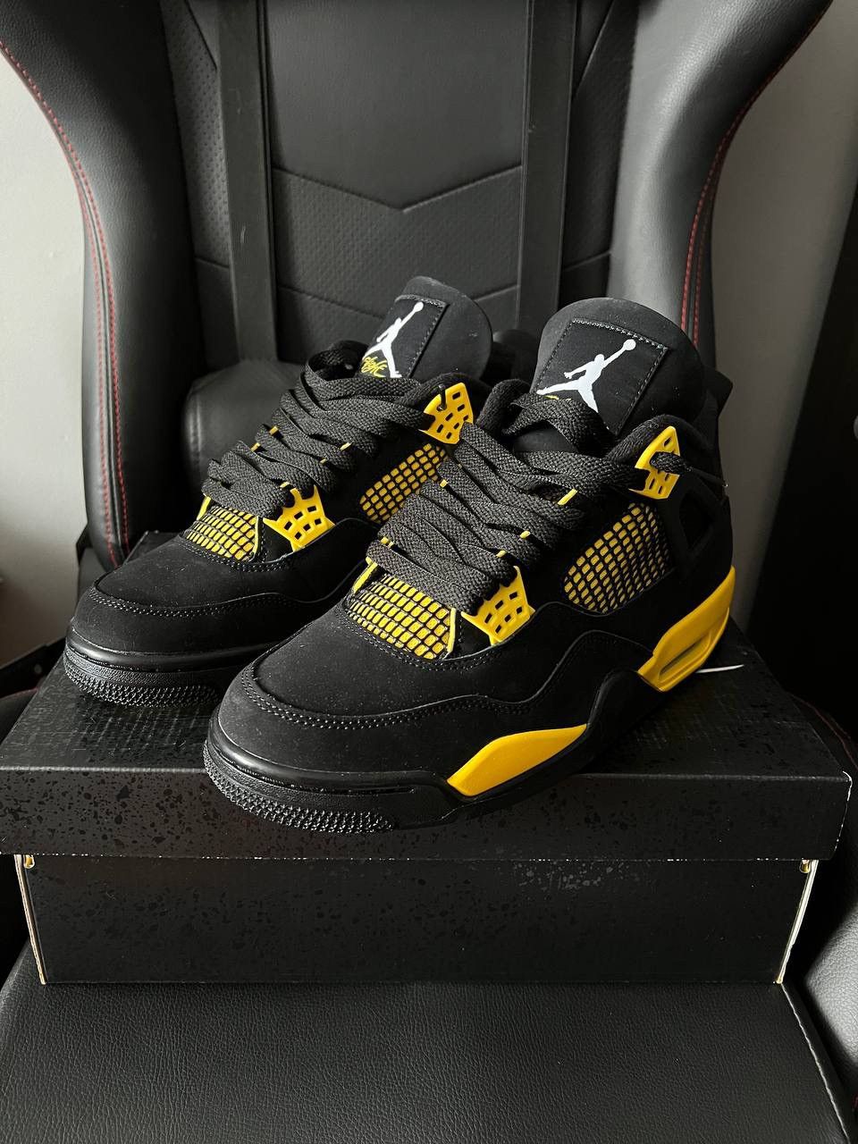 buty nike jordan 4 yellow thunder