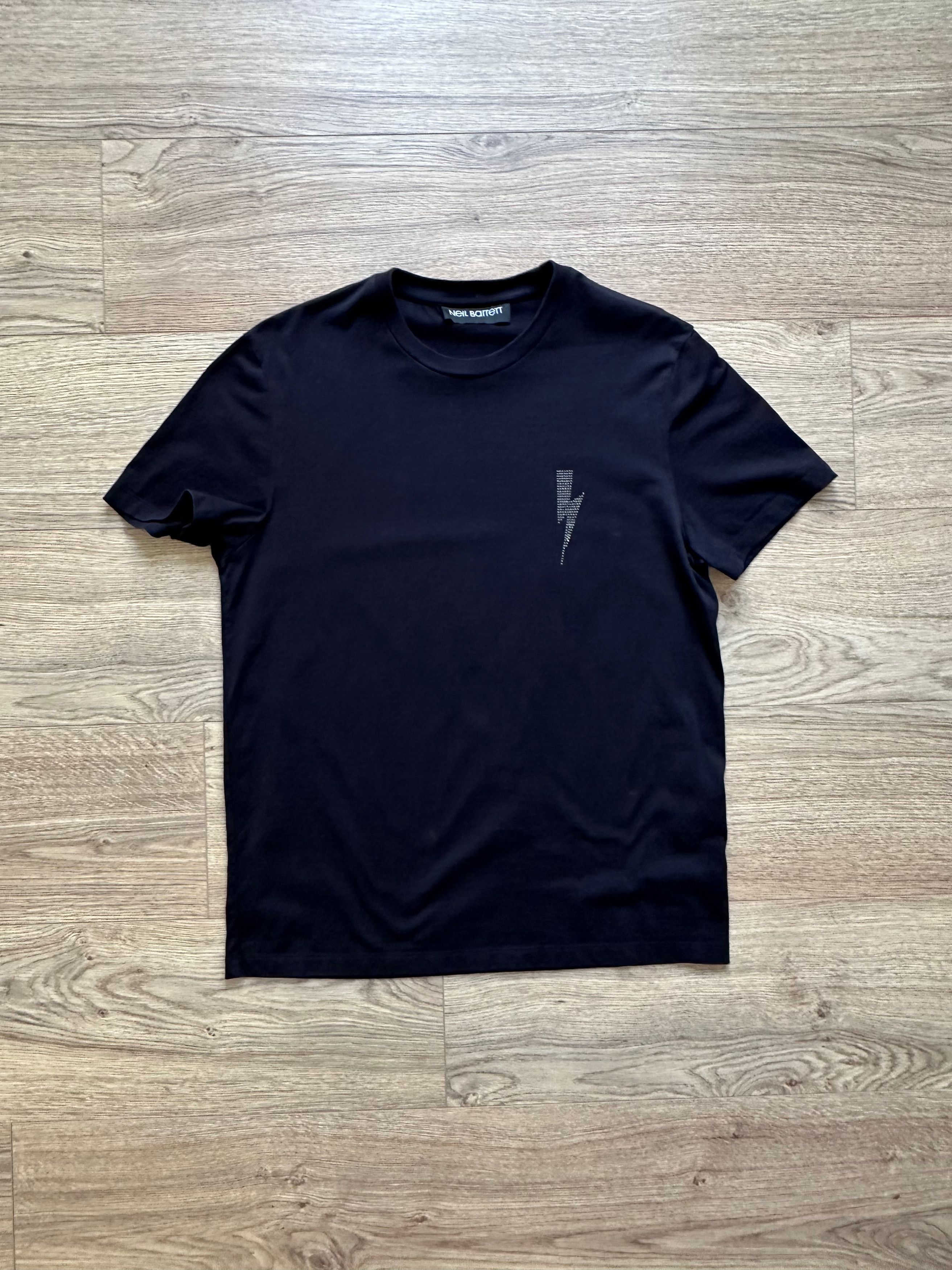 Neil Barrett NEIL BARRETT black t shirt AW20 Slim Fit Size US M / EU 48-50 / 2 - 10 Thumbnail