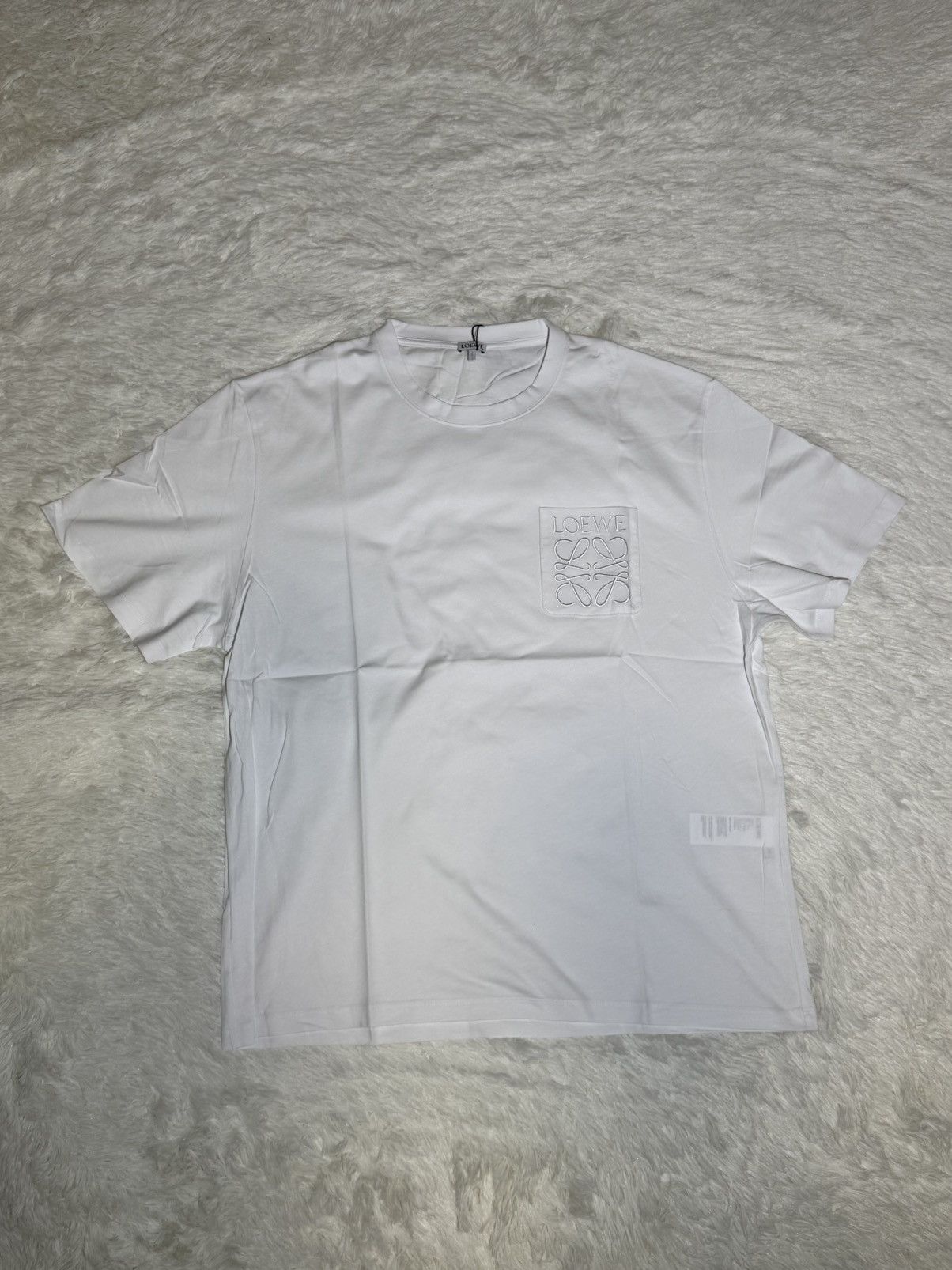 Loewe LOEWE Relaxed Fit T Shirt White Size US XL / EU 56 / 4 - 2 Thumbnail