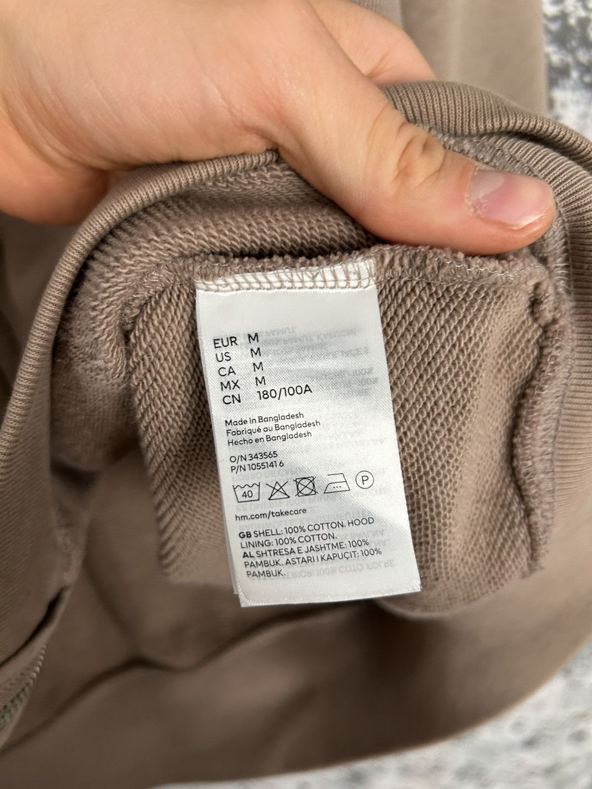 H&M H&M Basic Premium Blank Zip Baggy Hoodie Boxy Skate Size US M / EU 48-50 / 2 - 6 Thumbnail