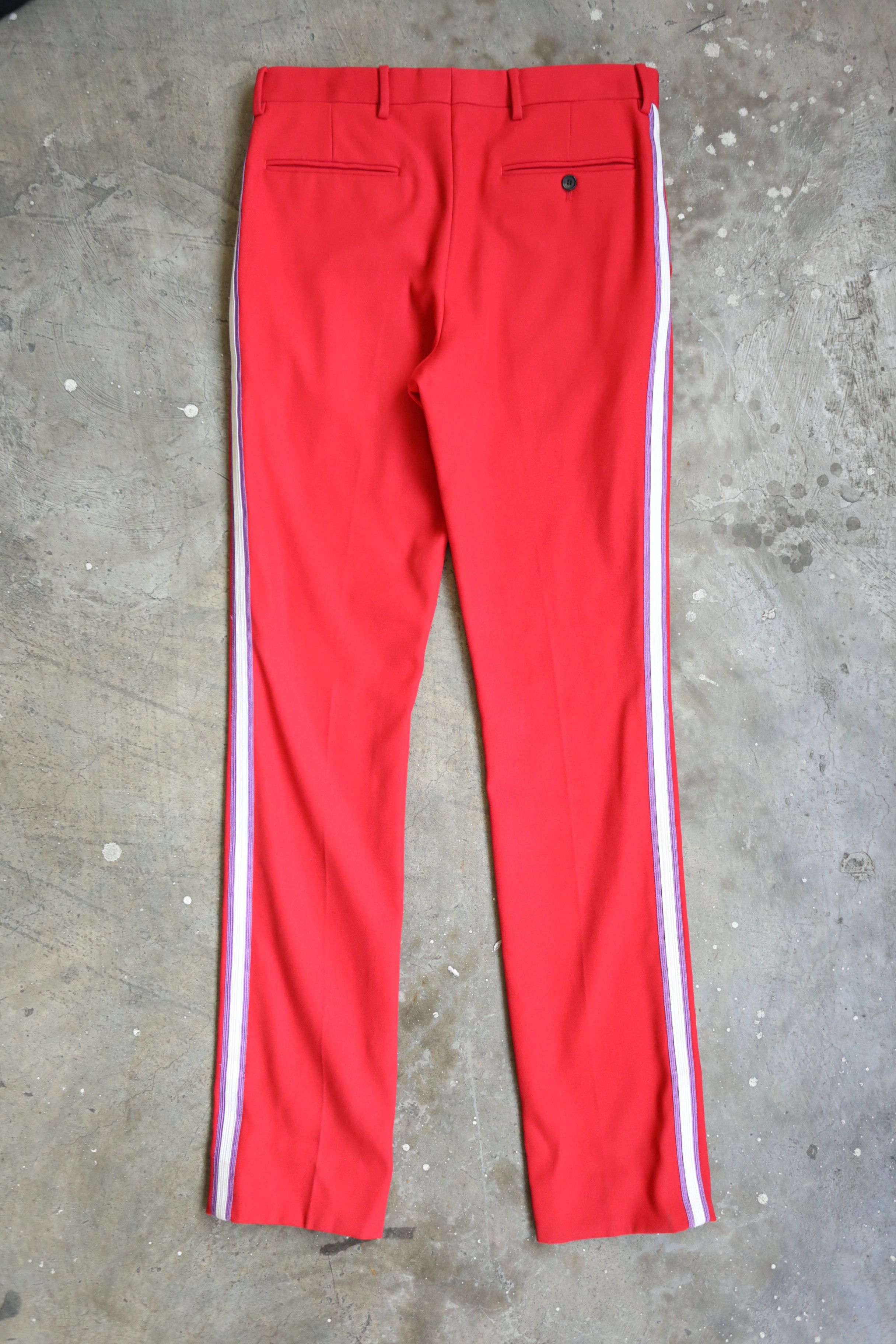 Calvin Klein 205W39NYC CK 205W39NYC - F/W 18 - Uniform Pant w/ Side Stripe Scarlet Size US 30 / EU 46 - 6 Thumbnail