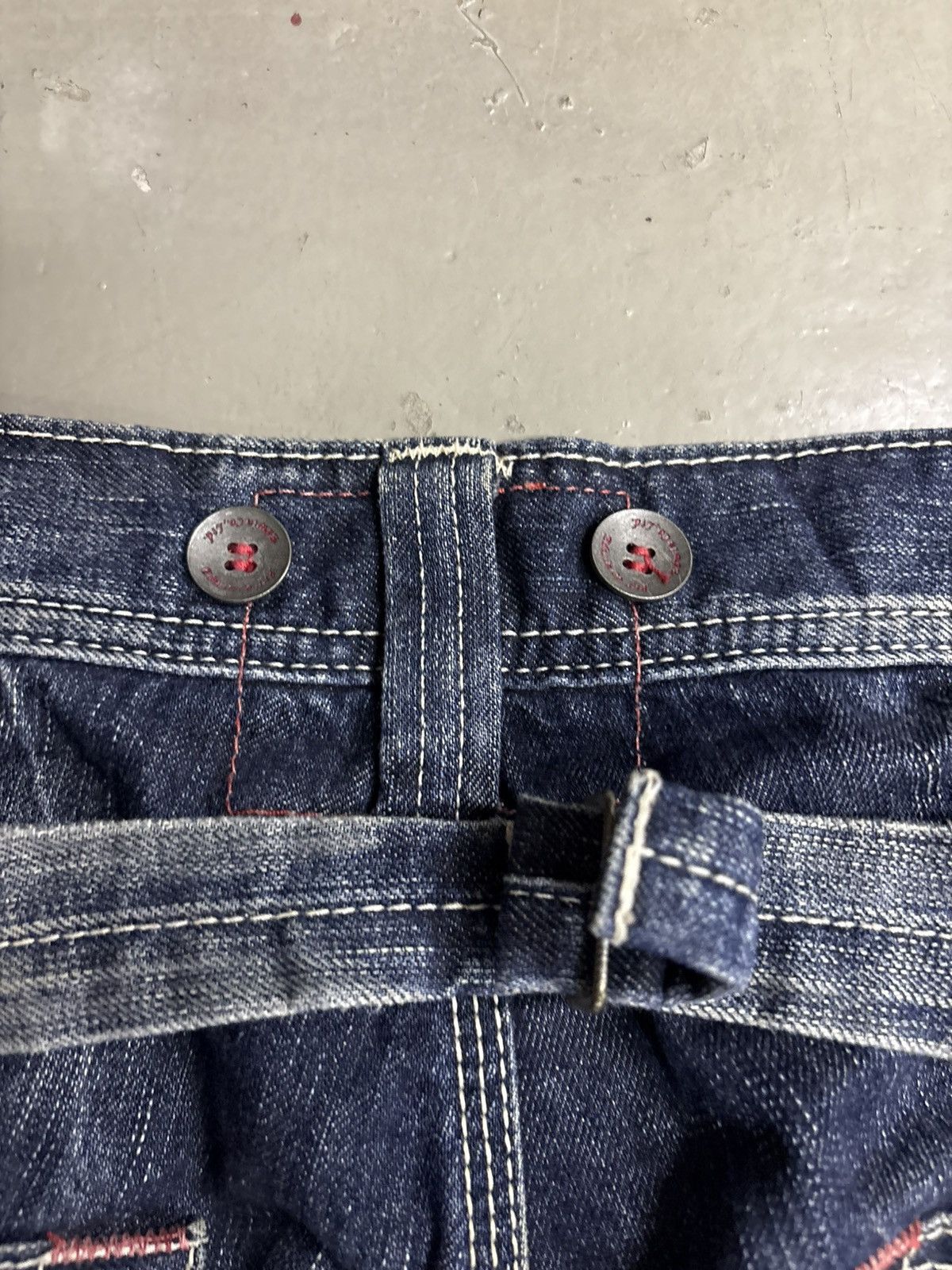 Engineered Garments × Levi's Vintage Edwin Engineered Buckle Back Carpenter Size US 35 - 4 Thumbnail