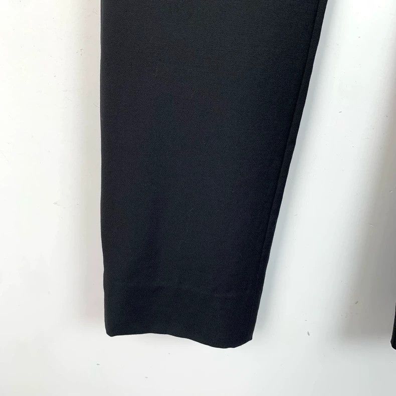 Saint Laurent Paris Saint Laurent Black Wool Relaxed Pants-2505 Size US 32 / EU 48 - 5 Thumbnail
