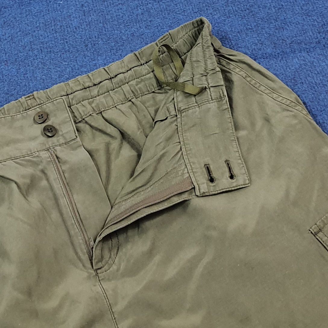 yoshie inaba Vintage Yoshie Inaba L'EQUIPE Silk Blend Cargo Pants C297N26 Size US 34 / EU 50 - 4 Thumbnail