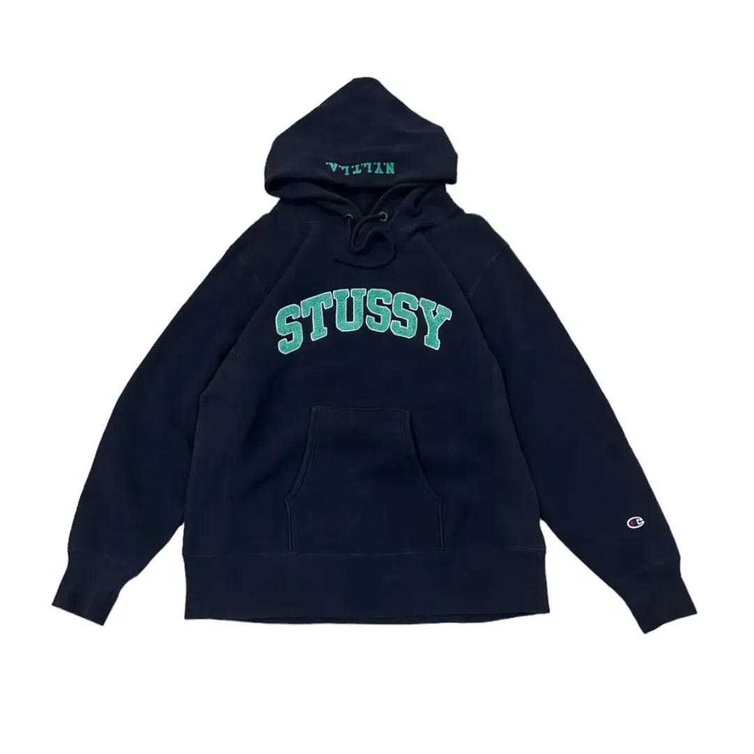 Stussy X Champion Sweatshirt | Grailed