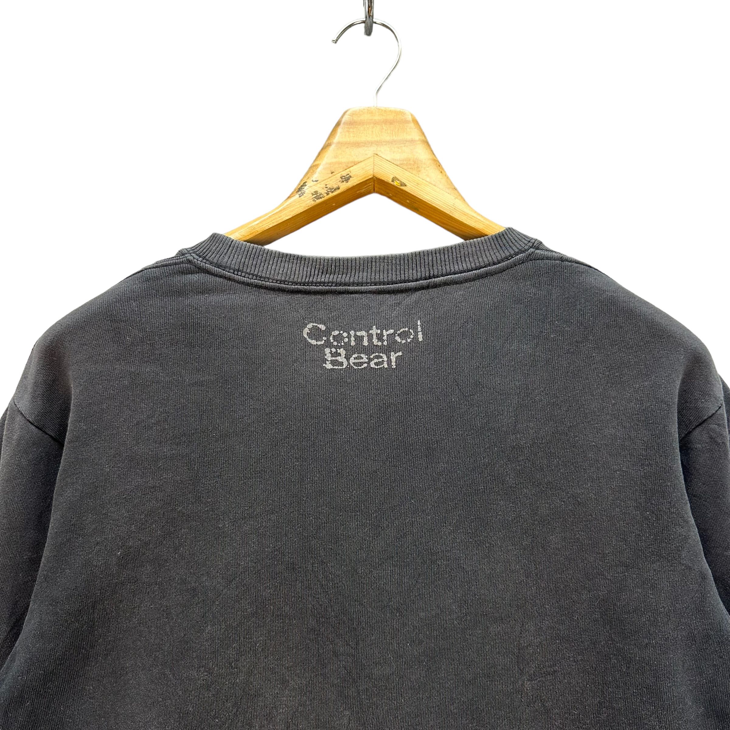 Vintage TRASHED ARTWORK PAINTER CONTROL BEAR SWEATSHIRT #7754-168 Size US S / EU 44-46 / 1 - 11 Thumbnail