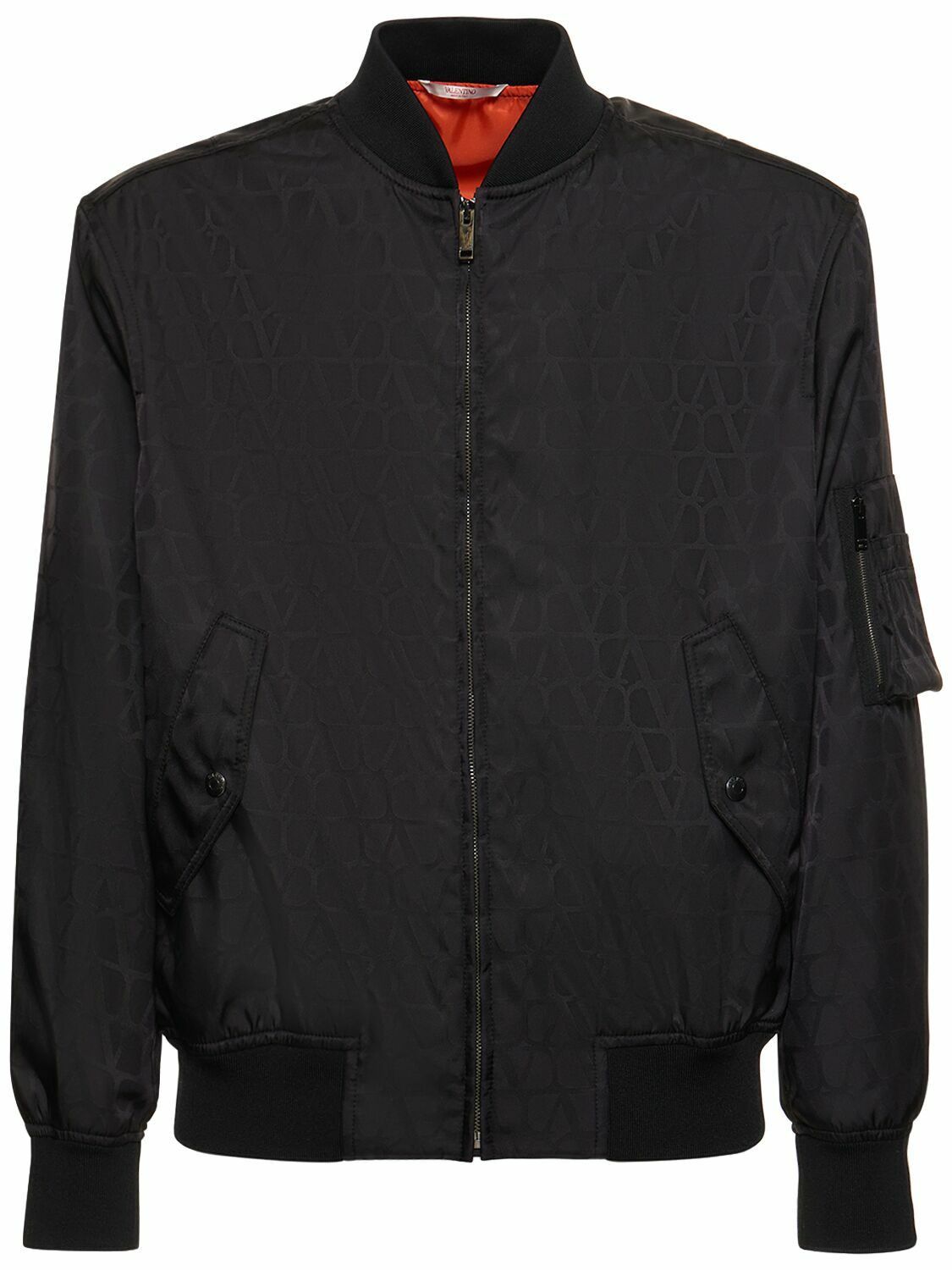 Valentino o1y0525 Bomber Jacket in Black Size US M / EU 48-50 / 2 - 1 Thumbnail