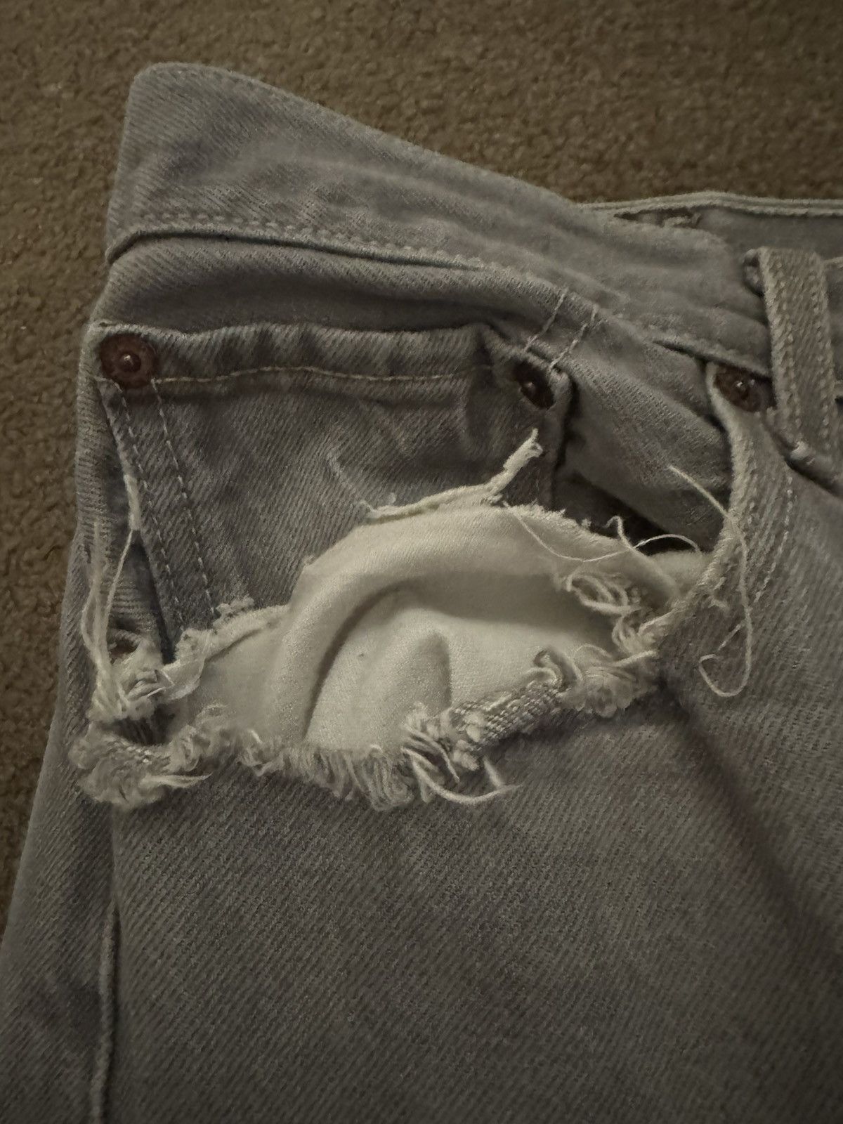 Levi's Levi’s 501-XX beige jeans Size US 38 / EU 54 - 6 Thumbnail
