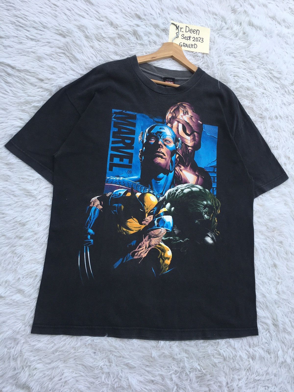 Marvel Comics Rare Marvel Superheros Printed Tshirt Size US XL / EU 56 / 4 - 2 Thumbnail