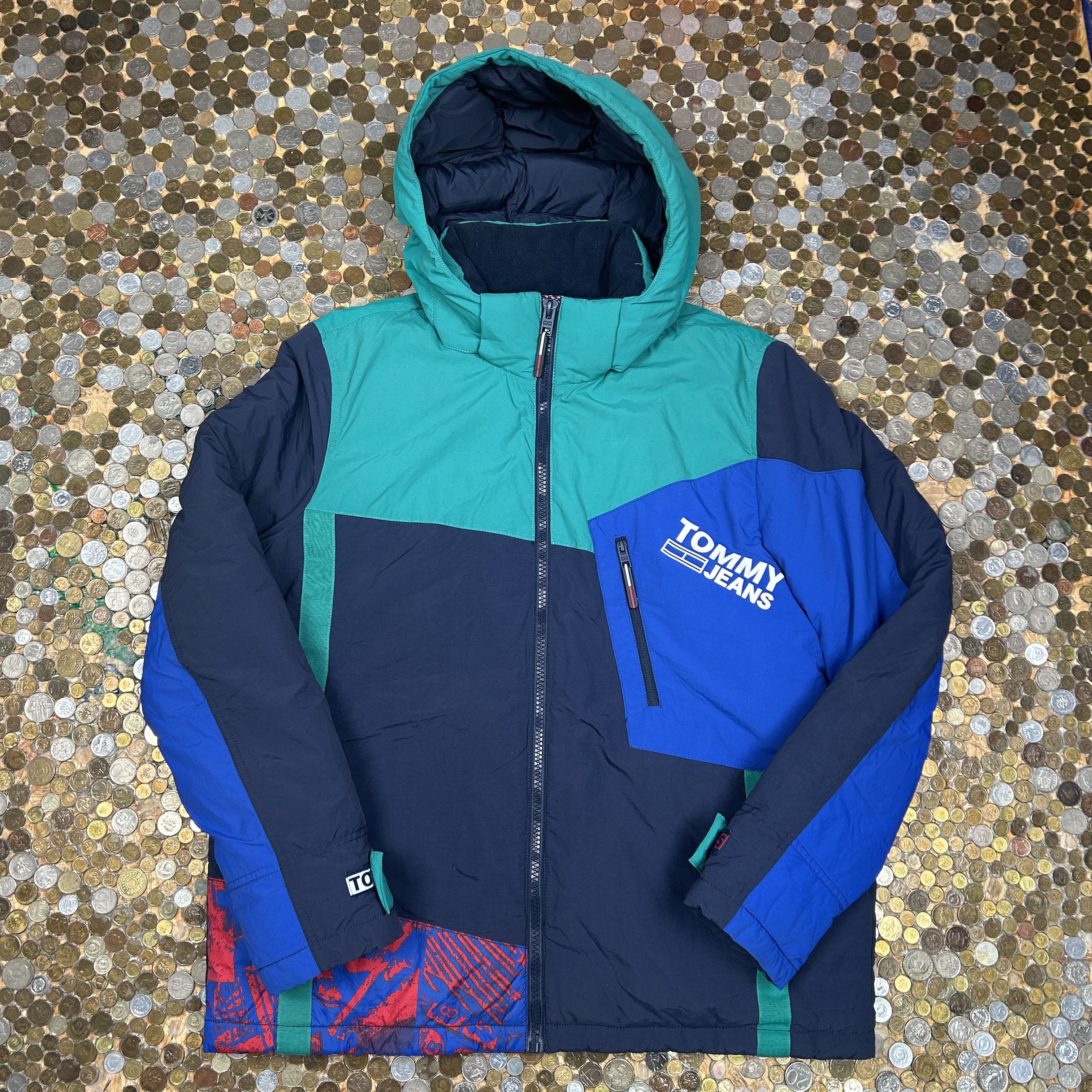 Tommy Hilfiger Tommy Hilfiger Vintage Puffer Winter Jacket Size US L / EU 52-54 / 3 - 5 Thumbnail