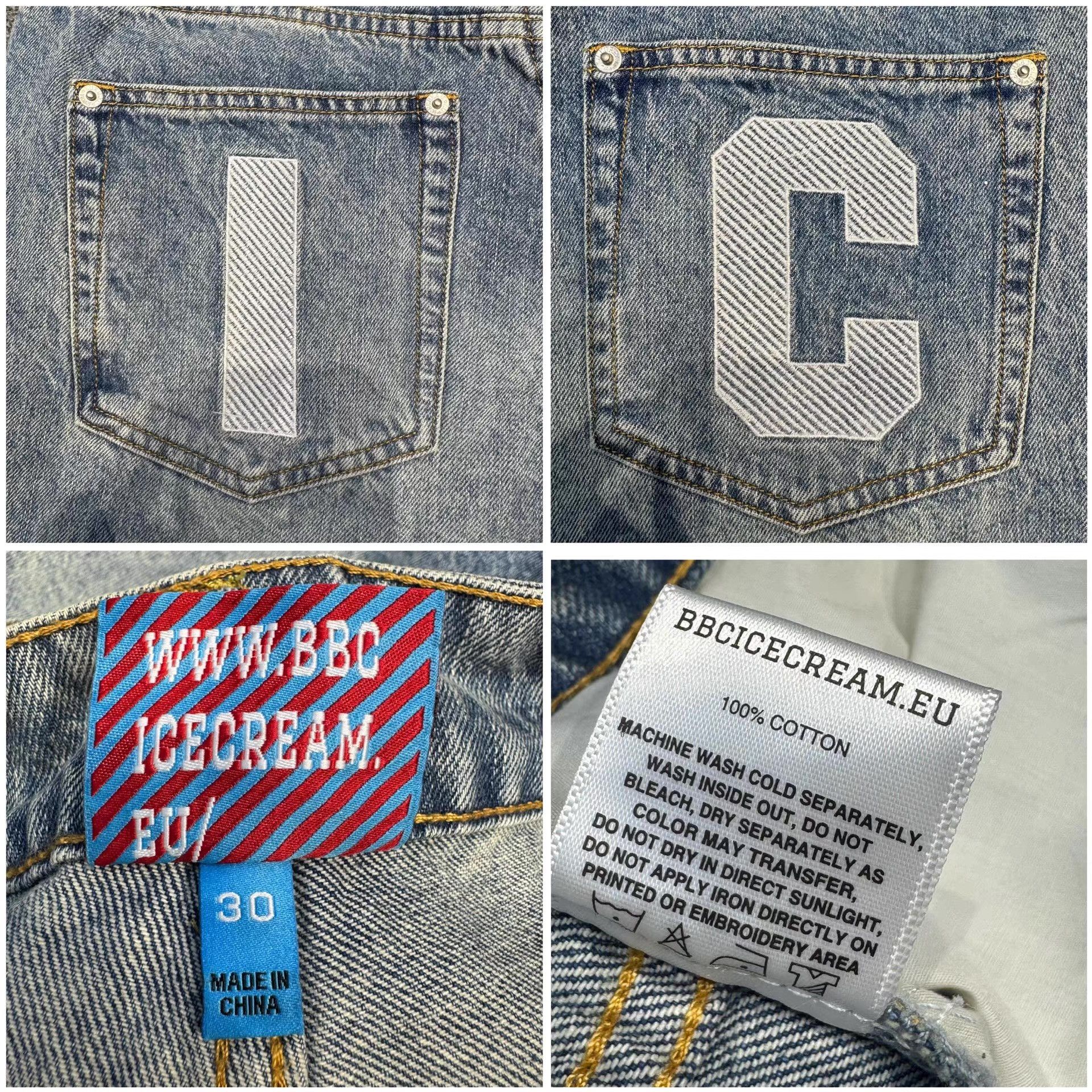 Billionaire Boys Club BBC Flying Dog Shorts, Denim Shorts Q10 Size US 32 / EU 48 - 4 Thumbnail