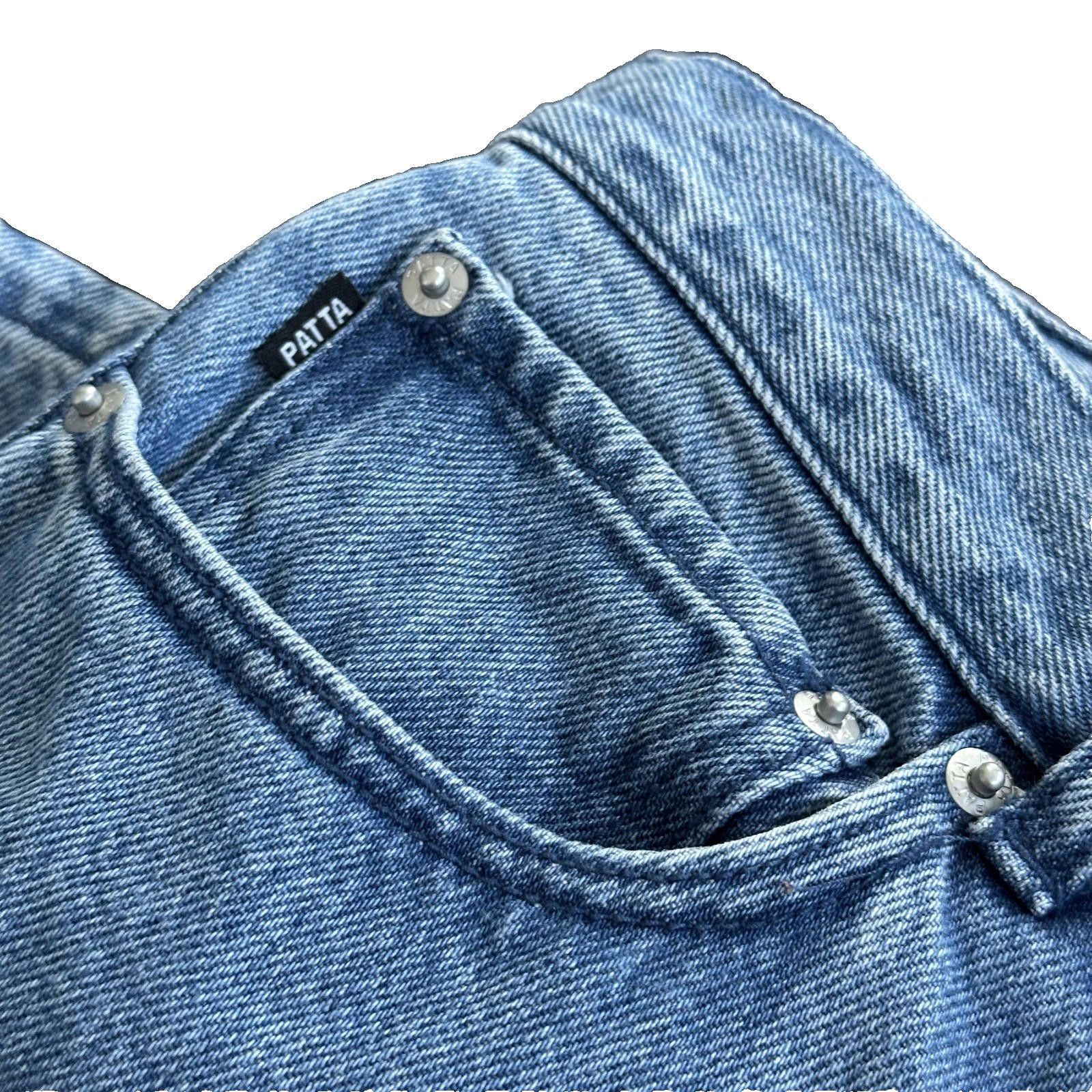 Patta Patta Graffiti Denim Pants Size US 32 / EU 48 - 8 Thumbnail