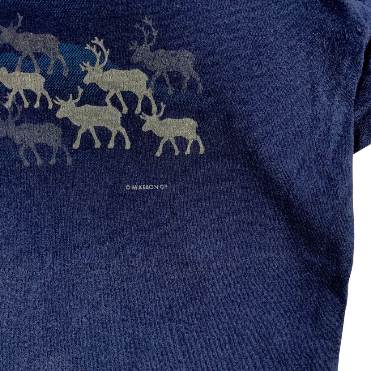 Vintage Vintage FINLAND LAPLAND MIKEBON OY Graphic Tee Shirt Top Size S / US 4 / IT 40 - 6 Thumbnail