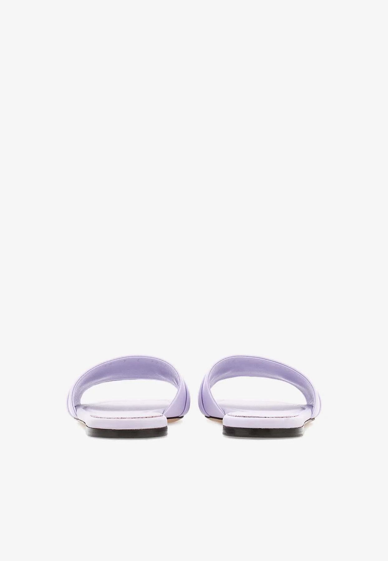 Salvatore Ferragamo o1s1rm1225 Flat Slides in Light Blue Size US 7 / IT 37 - 3 Thumbnail