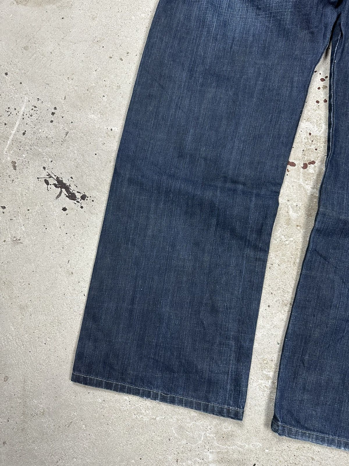G-Star × Japanese Brand × Vintage Vintage Y2K G Star Raw Baggy Radar Cover Loose Denim Pants Size US 32 / EU 48 - 10 Thumbnail