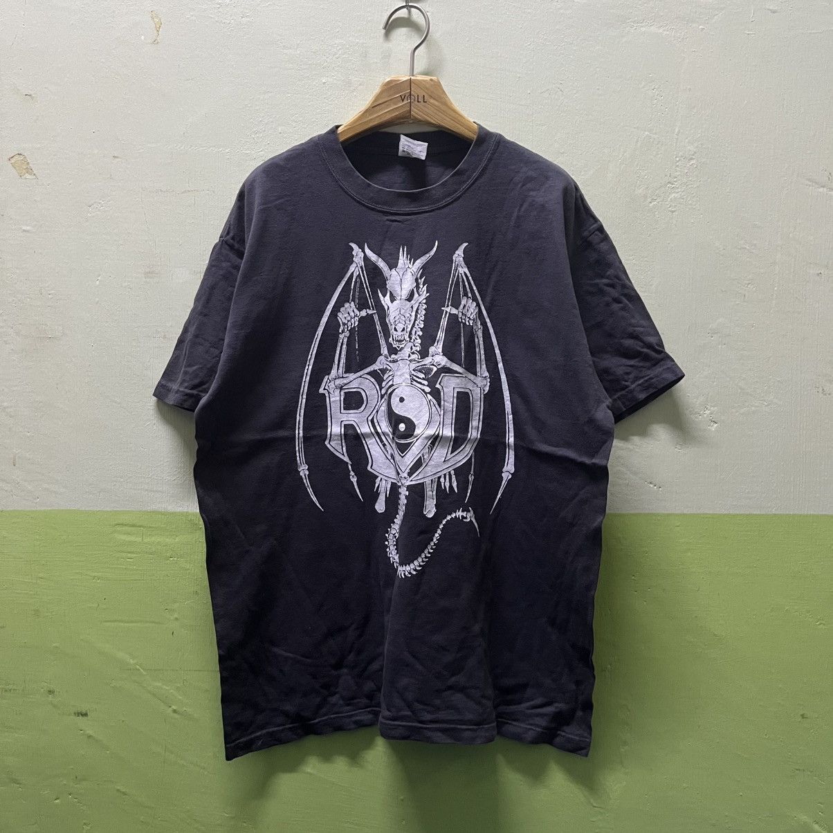 WWE Rare Vintage Y2K Rob Van Dam Dragon Skeleton Tees WWE Size US L / EU 52-54 / 3 - 1 Thumbnail